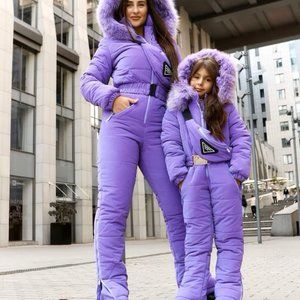 Ski Jumpsuit For girls / Children Snowsuit